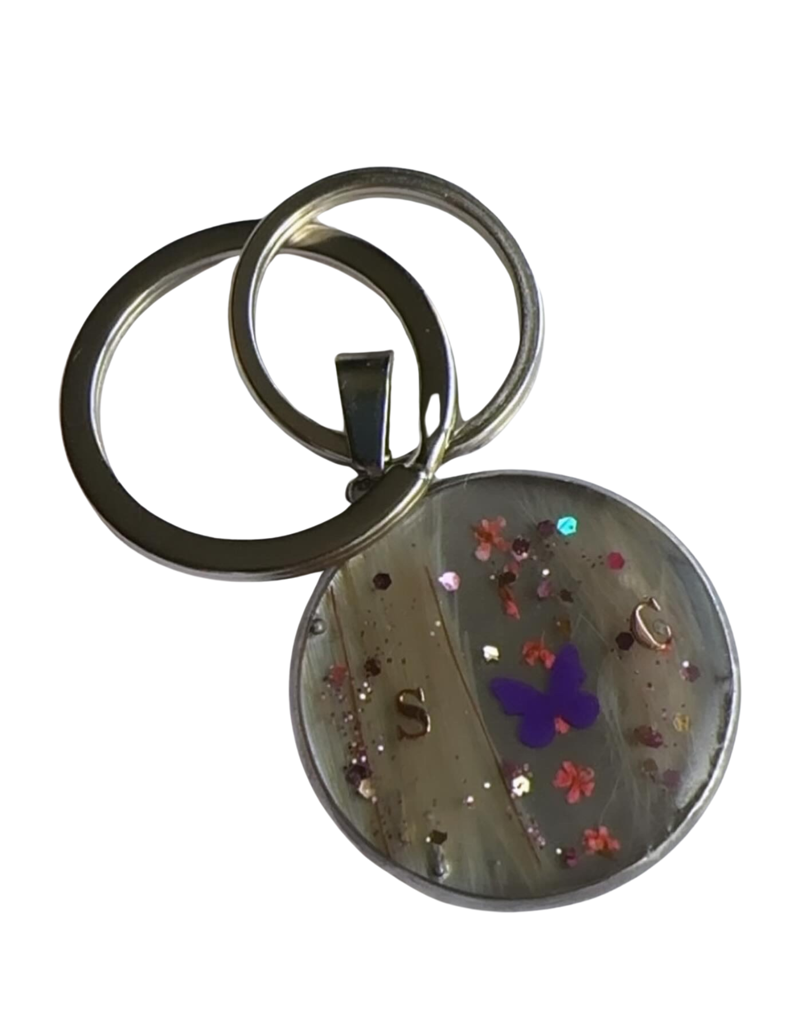Porte clef DUO POILS - souvenir personnalisable