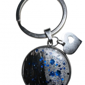 Porte clef poils et/ou cendres – Souvenir Personnalisable