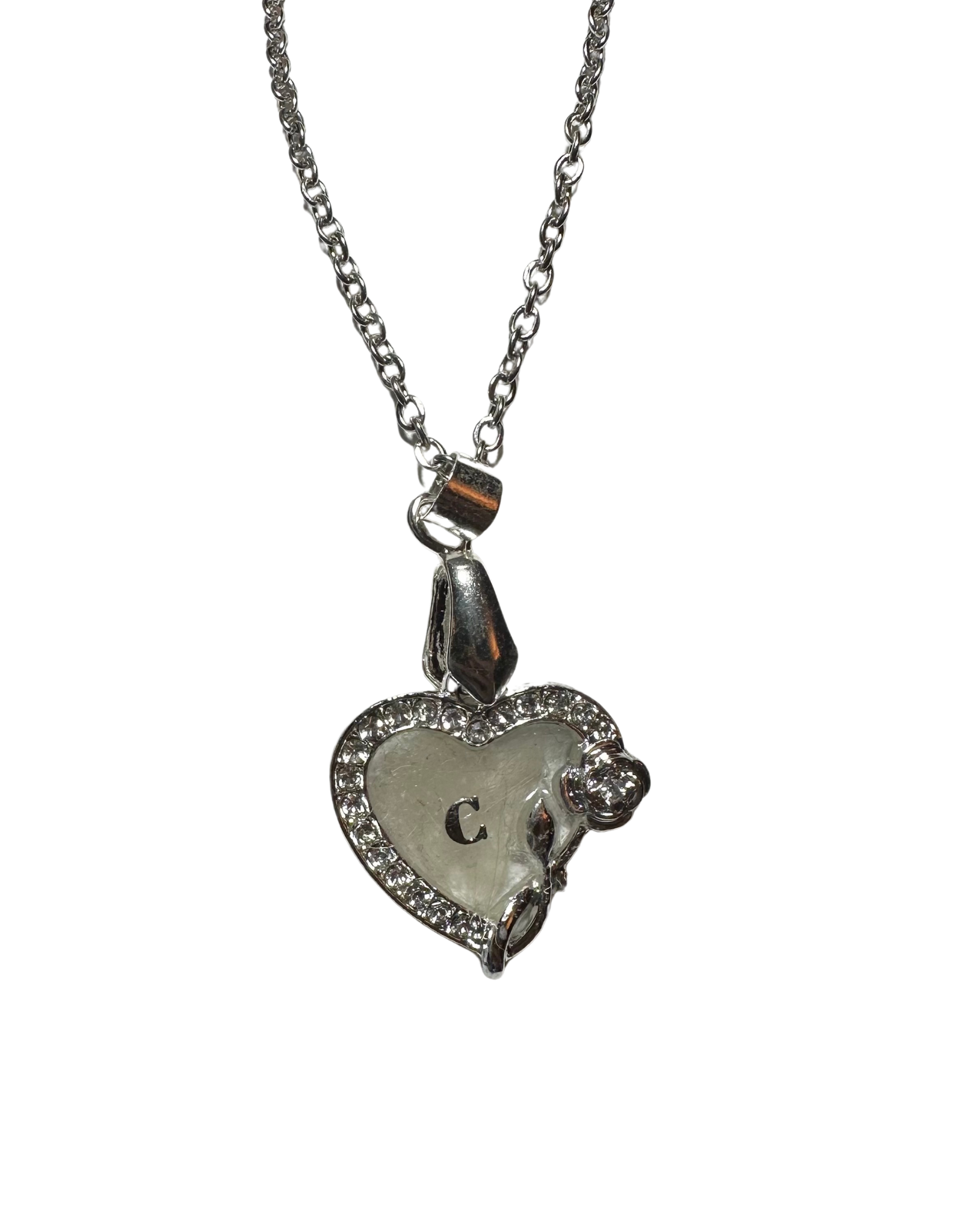 Collier AMOUR ROSA - personnalisable