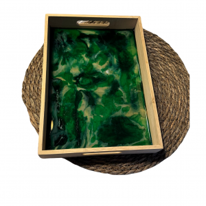 Plateau en bois résine – personnalisable