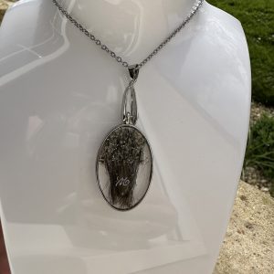 Collier OPHÉLIE Ovale – personnalisable