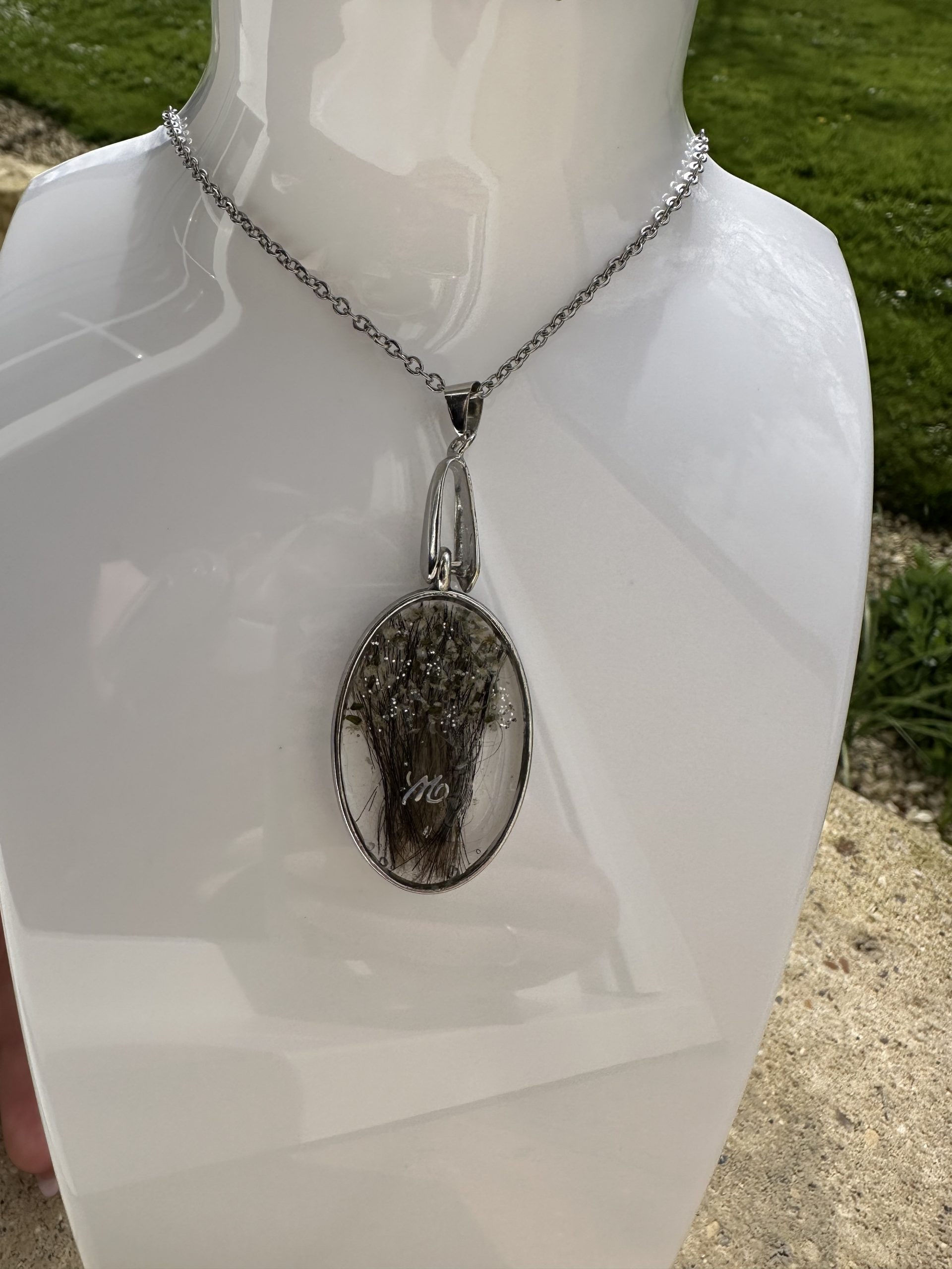 Collier OPHÉLIE Ovale - personnalisable – Image 2